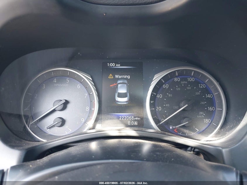 2014 INFINITI Q50 auction photo 7