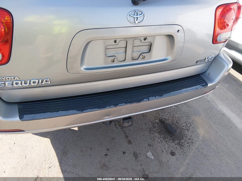 2006 Toyota Sequoia Limited V8 VIN: 5TDZT38A66S274869 Lot: 45520041