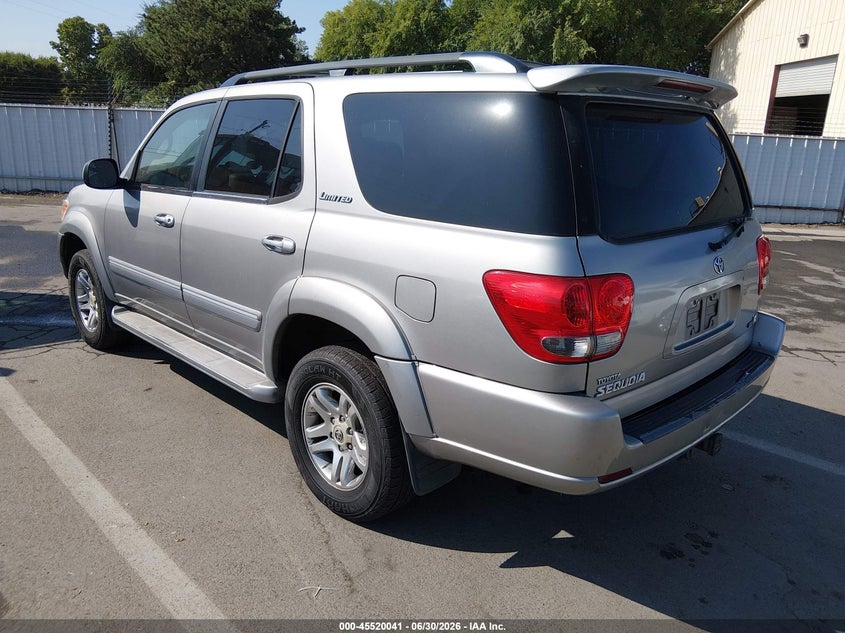 2006 Toyota Sequoia VIN 5TDZT38A66S274869 nuotrauka 3