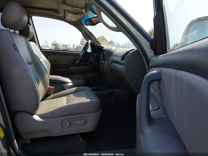 2006 Toyota Sequoia VIN 5TDZT38A66S274869 nuotrauka 5