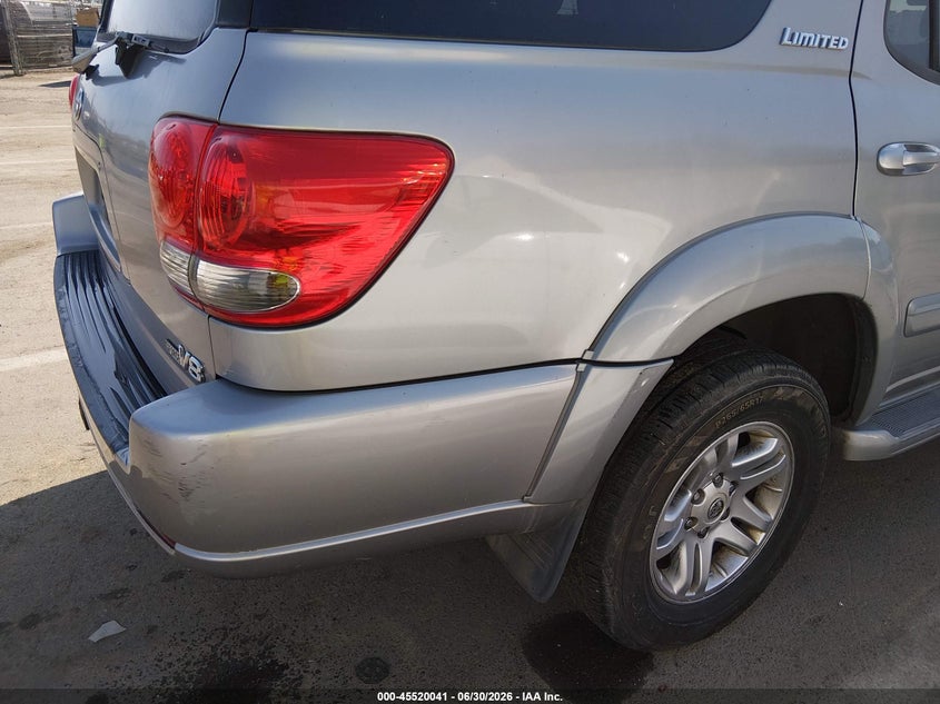 2006 Toyota Sequoia Limited V8 VIN: 5TDZT38A66S274869 Lot: 45520041