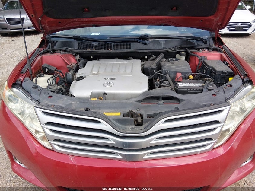 2010 Toyota Venza Base V6 VIN: 4T3BK3BB5AU031969 Lot: 45520046