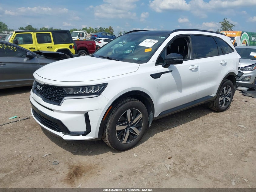 2023 Kia Sorento, Rear, IAAI, VIN 5XYRL4LC4PG178591 — photo 2