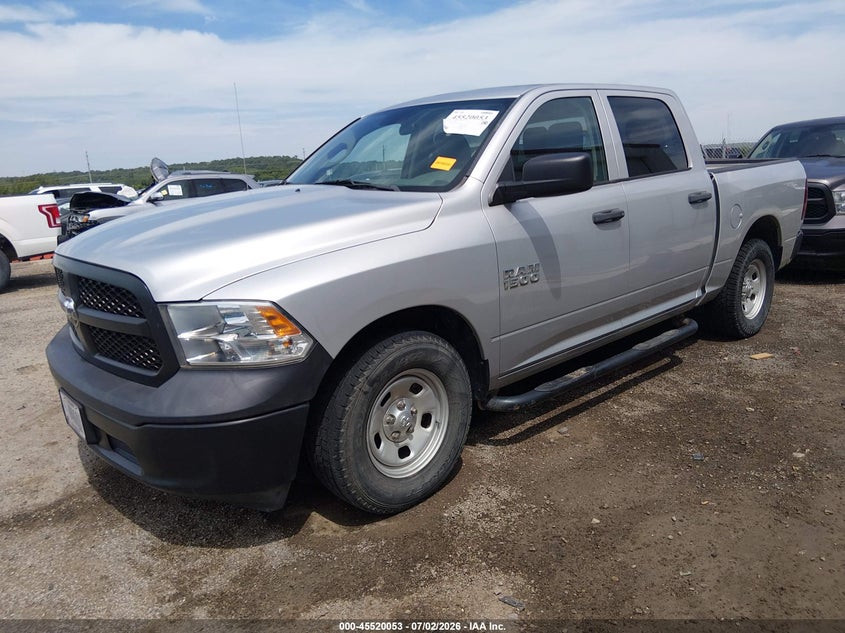 Vin: 1c6rr6kg6hs768731, lot: 46018269, ram 1500 tradesman  4x2 5'7 box 20172