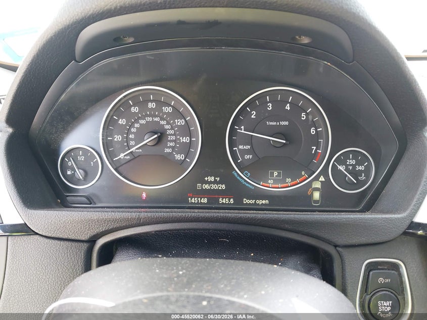 2015 BMW 328I GRAN TURISMO auction photo 7