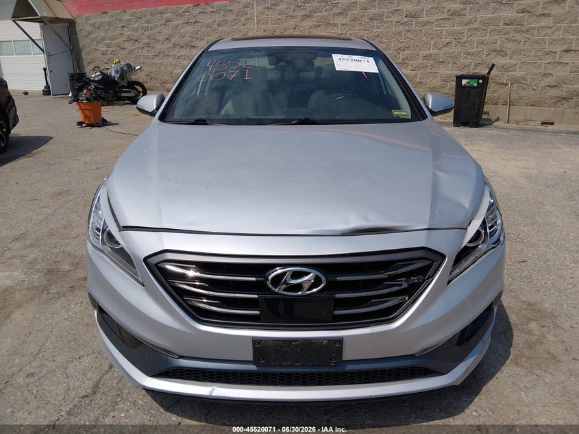2017 HYUNDAI SONATA SEDAN 2.4L I-4 DI, DOHC, VVT, 185HP