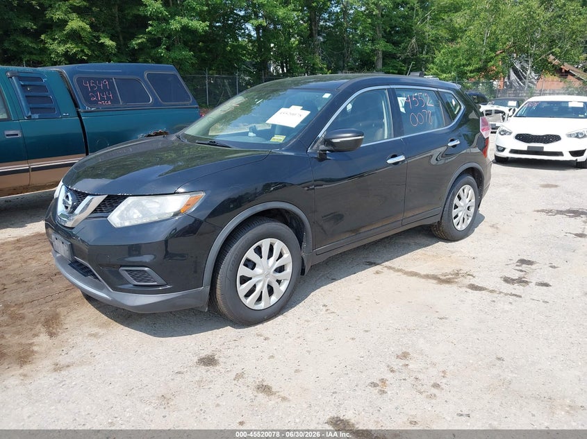 2015 Nissan Rogue, Неизвестно, IAAI, VIN KNMAT2MV7FP550115 — фото 2