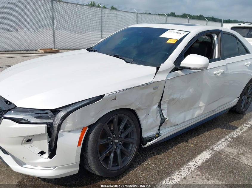 2022 Cadillac Ct4 Sport VIN: 1G6DG5RK0N0115898 Lot: 45520087