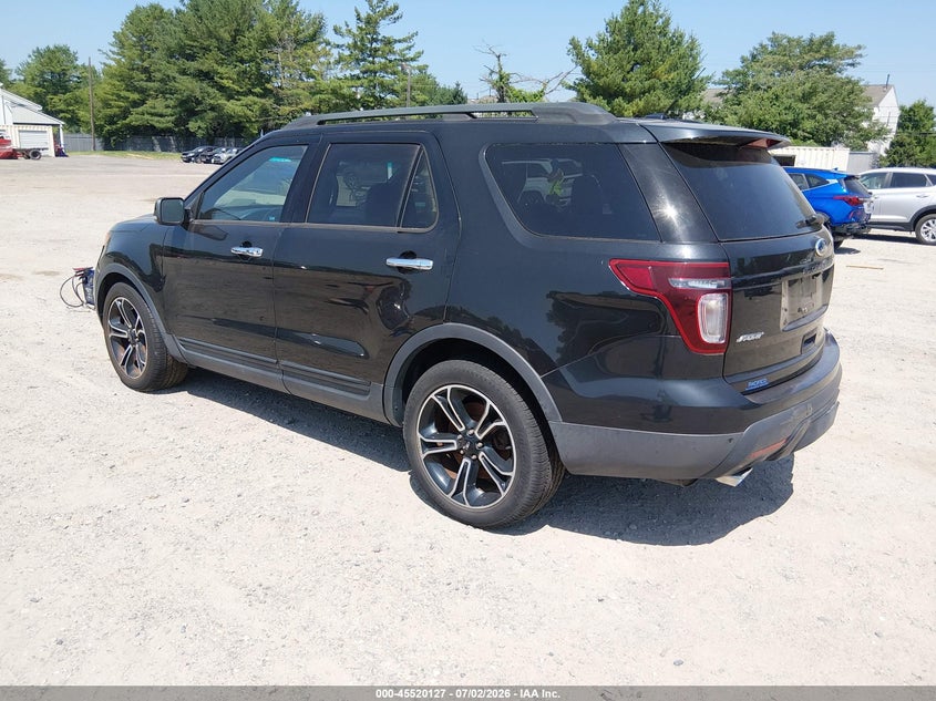 Vin: 1fm5k8gt0ega84345, lot: 46018343, ford explorer sport 20143