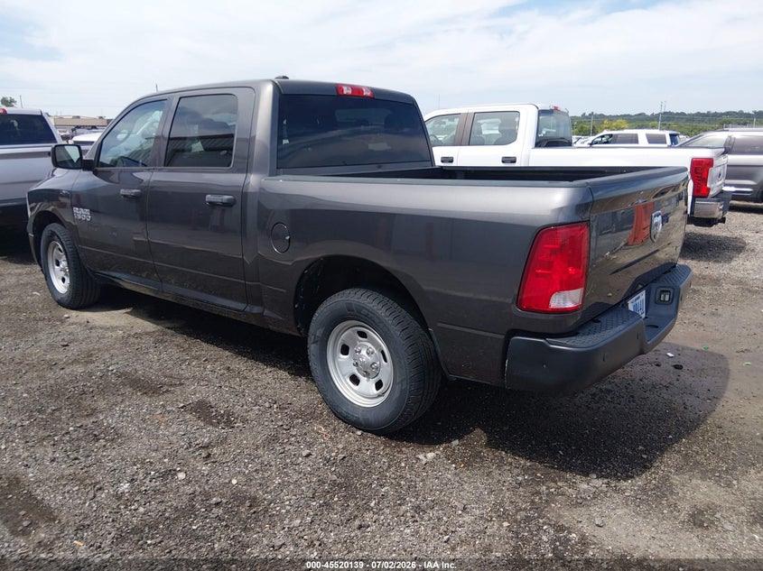 Vin: 1c6rr6kg5hs768722, lot: 46018355, ram 1500 tradesman  4x2 5'7 box 20173