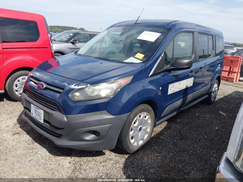 Vin: nm0ge9e70g1278263, lot: 46018361, ford transit connect xl 20162