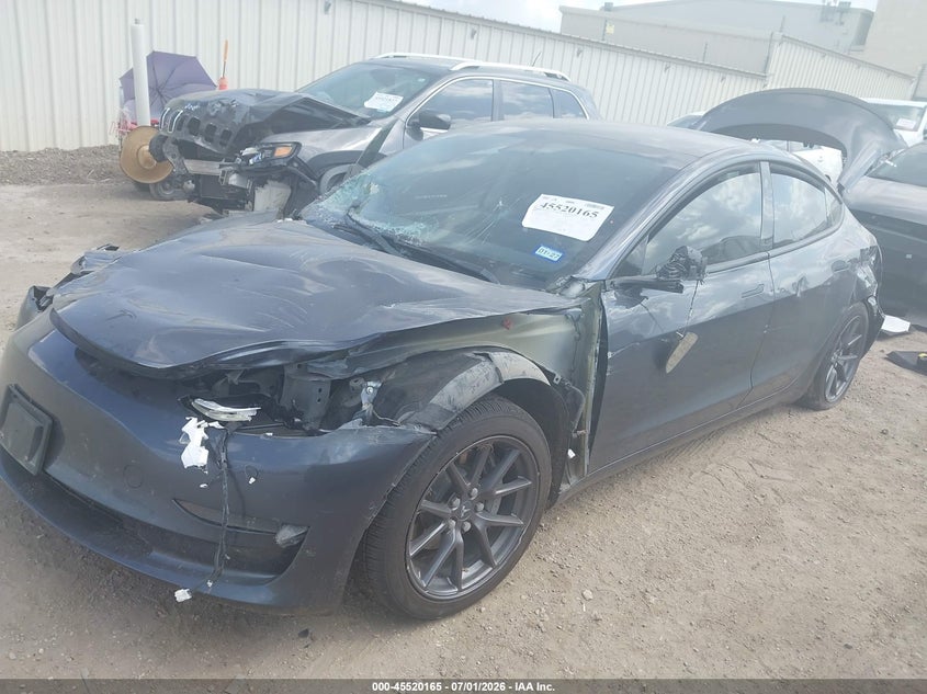 Vin: 5yj3e1eb1mf849060, lot: 46018381, tesla model 3 long range dual motor all-wheel drive 20212