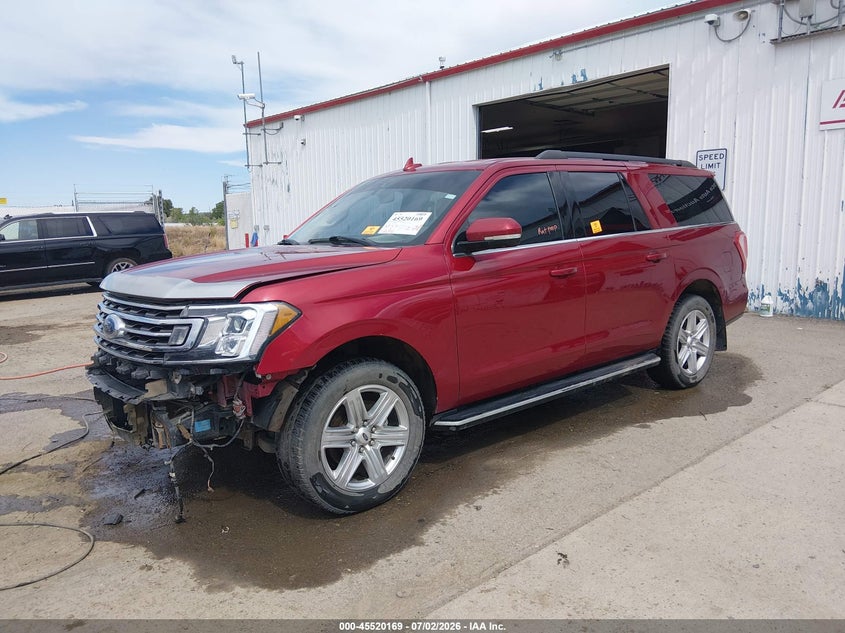 Vin: 1fmjk1jt3kea24730, lot: 46018385, ford expedition max xlt 20192