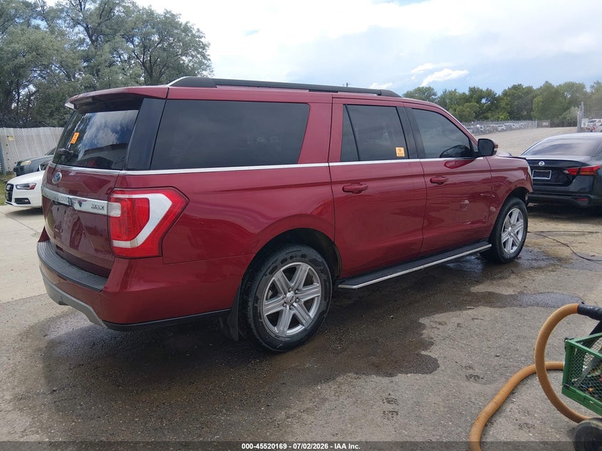 Vin: 1fmjk1jt3kea24730, lot: 46018385, ford expedition max xlt 20194