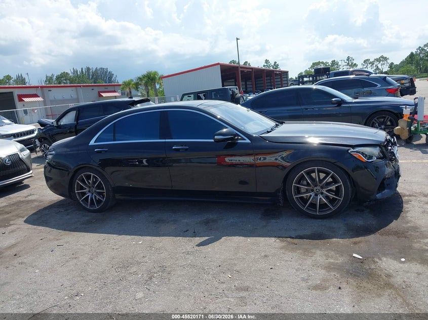 2020 Mercedes-Benz S 560 VIN: W1KUG8DB7LA550579 Lot: 45520171