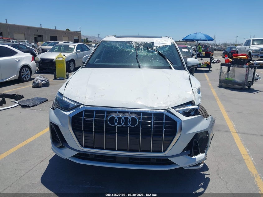 2022 Audi Q3 Premium 45 Tfsi S Line Quattro Tiptronic VIN: WA1DECF30N1149252 Lot: 45520193