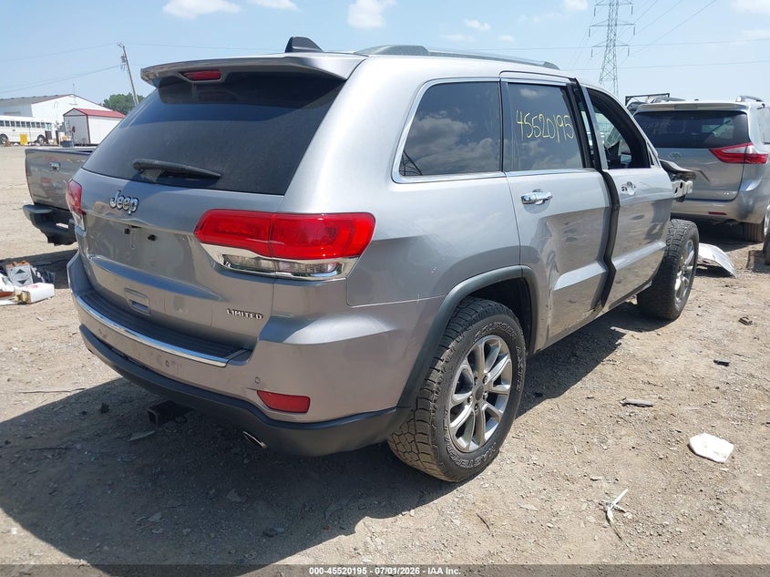 2014 JEEP GRAND CHEROKEE auction photo 4