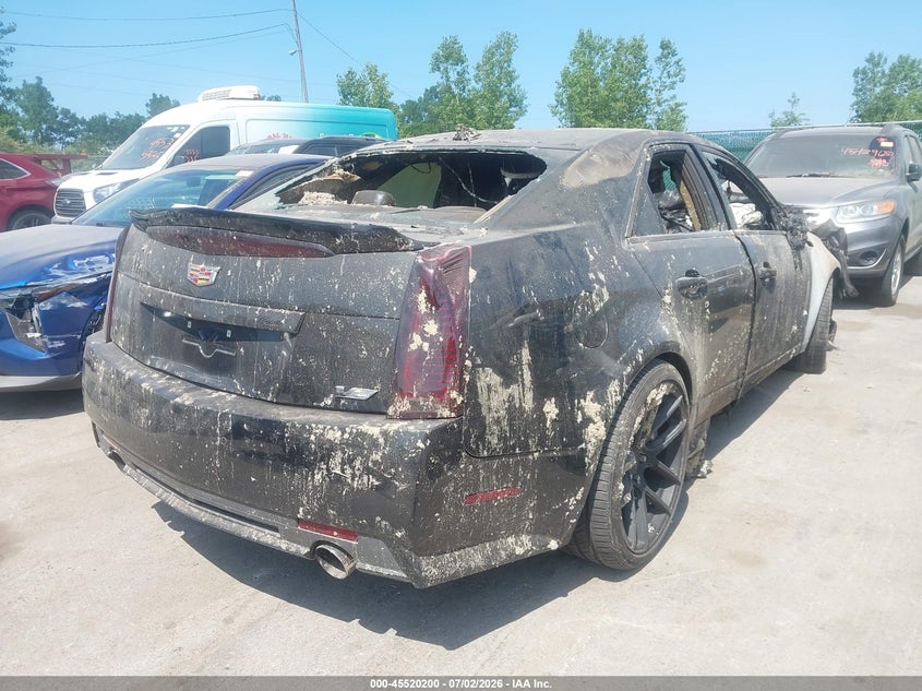 Vin: 1g6dv5ep8c0143906, lot: 46018416, cadillac cts-v 20124