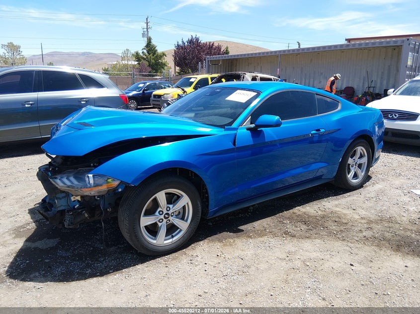2021 FORD MUSTANG auction photo 2