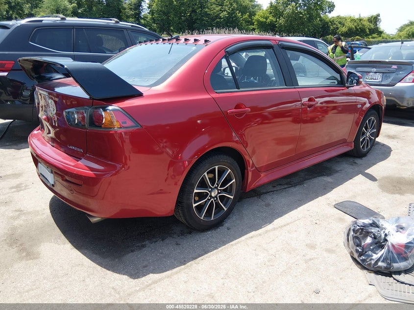 Vin: ja32v2fw0fu004499, lot: 46018443, mitsubishi lancer se 20154