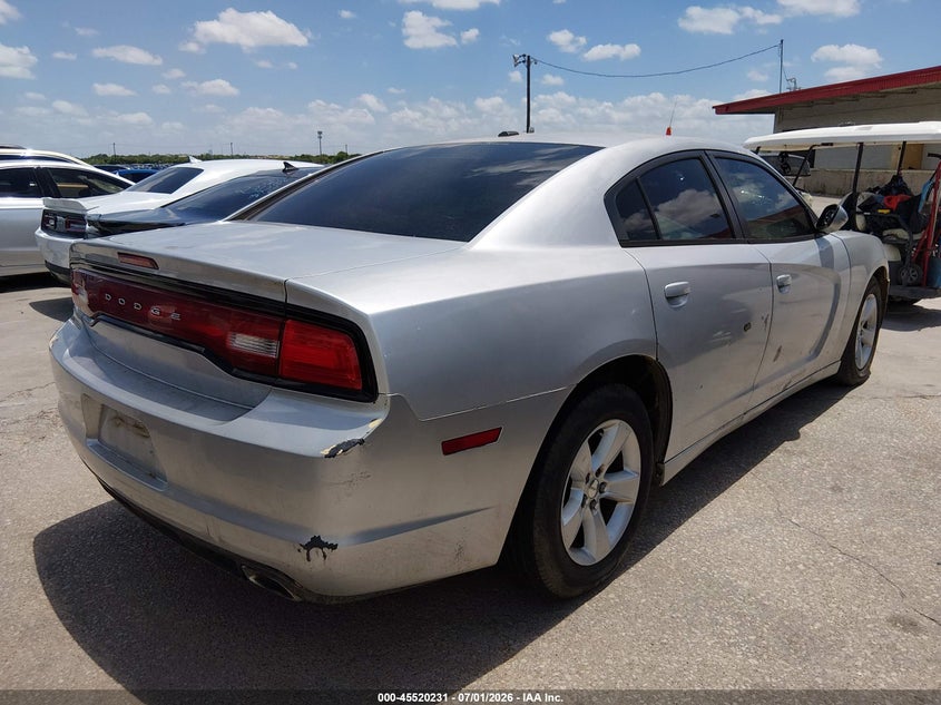 Vin: 2c3cdxbg7ch300370, lot: 46018449, dodge charger se 20124