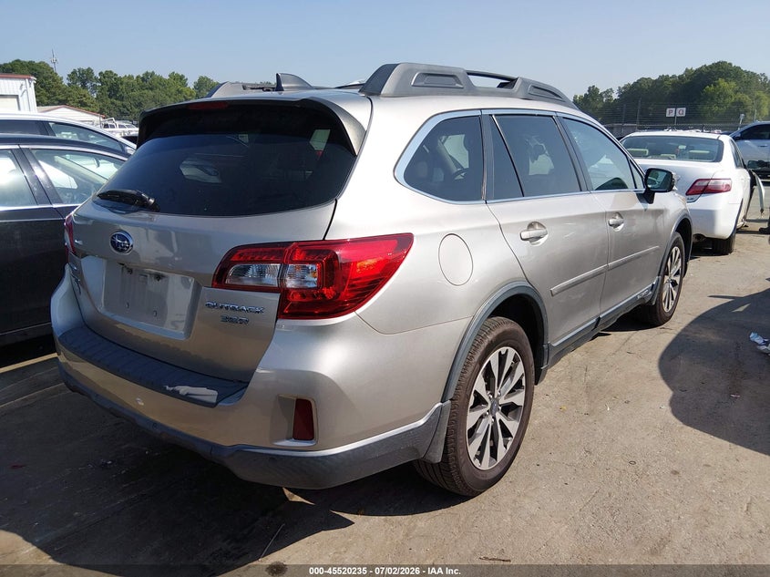 Vin: 4s4bsenc6h3283609, lot: 46018452, subaru outback 3.6r limited 20174