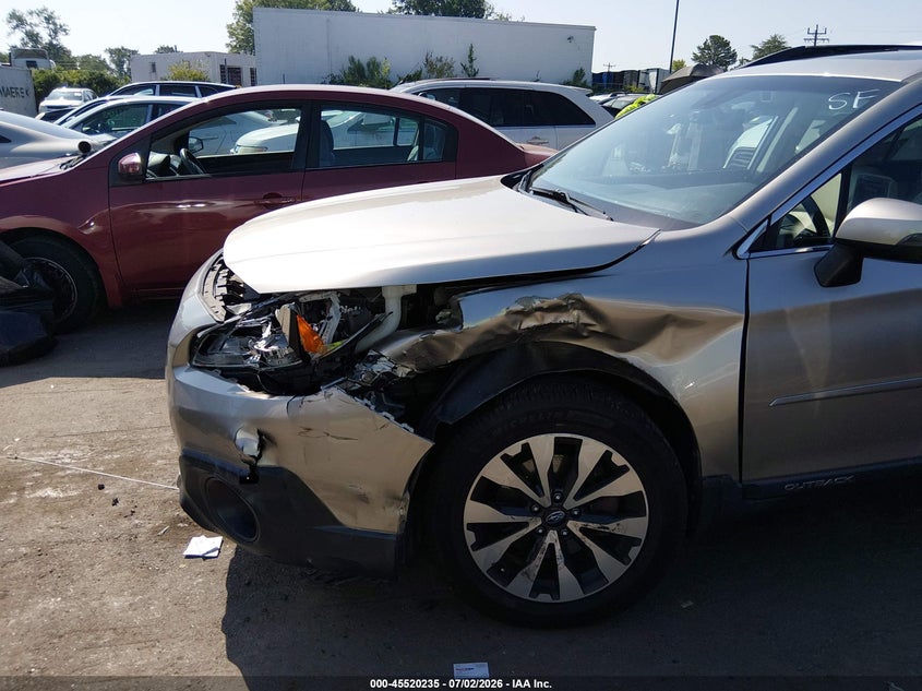 2017 SUBARU OUTBACK auction photo 6