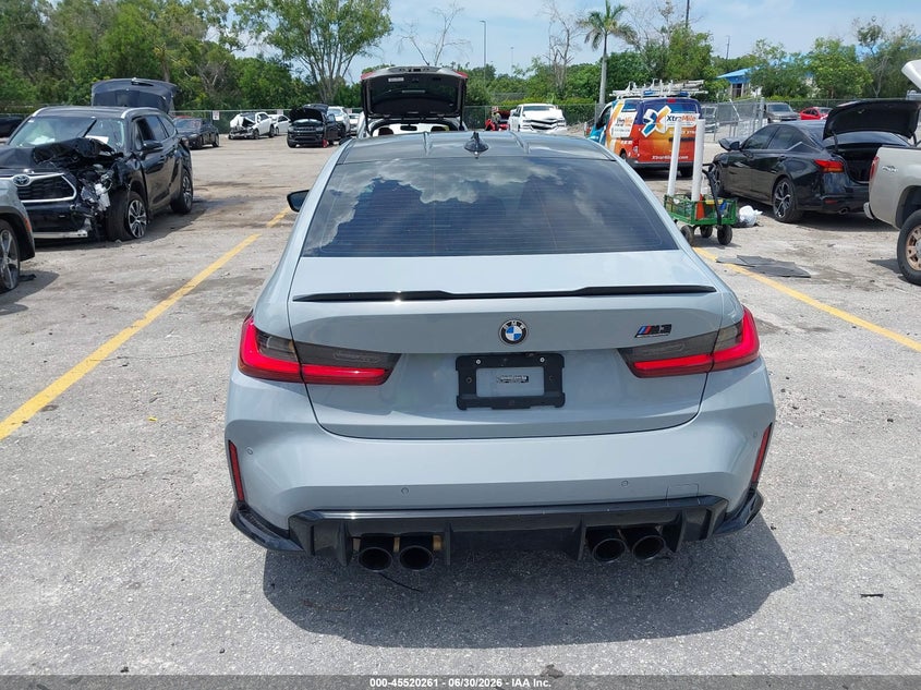 2022 BMW M3 Competition VIN: WBS33AY06NFM31308 Lot: 45520261