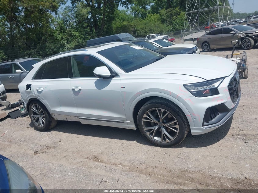 2020 Audi Q8 Prestige 55 Tfsi Quattro Tiptronic VIN: WA1FVAF16LD000402 Lot: 45520274
