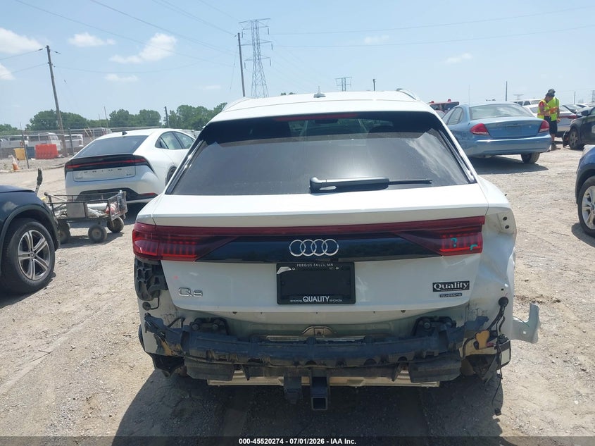 2020 Audi Q8 Prestige 55 Tfsi Quattro Tiptronic VIN: WA1FVAF16LD000402 Lot: 45520274