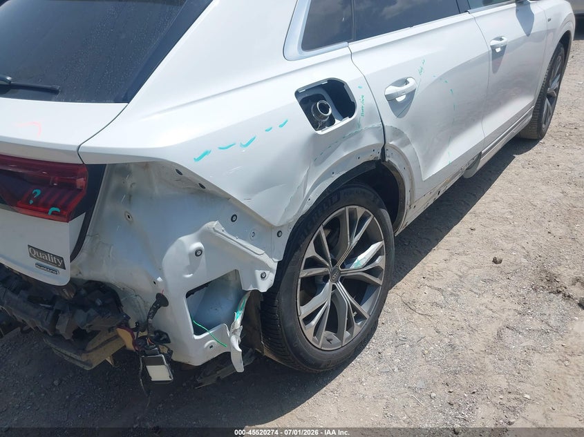 2020 Audi Q8 Prestige 55 Tfsi Quattro Tiptronic VIN: WA1FVAF16LD000402 Lot: 45520274