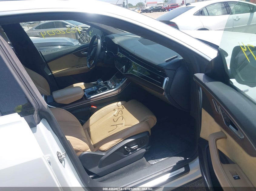 2020 AUDI Q8 SPORT UTILITY VEHICLE 3.0L V-6 DI, DOHC, VVT, TURBO, 335HP