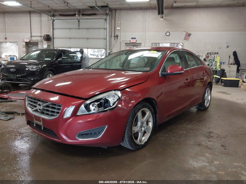 Vin: yv1622fs2c2106817, lot: 46018511, volvo s60 t5 20122