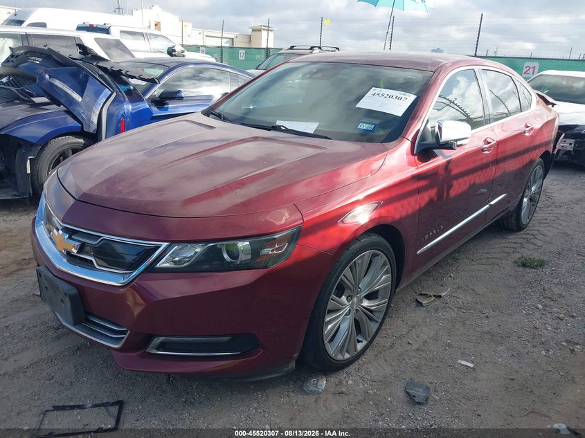 2017 CHEVROLET IMPALA SEDAN 3.6L V-6 DI, DOHC, VVT, 305HP
