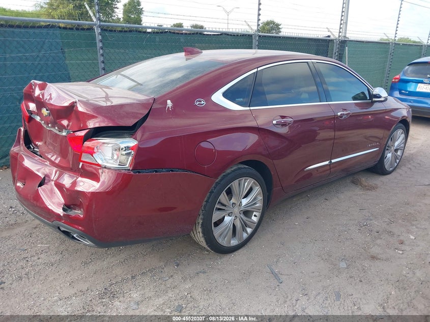 2017 CHEVROLET IMPALA SEDAN 3.6L V-6 DI, DOHC, VVT, 305HP
