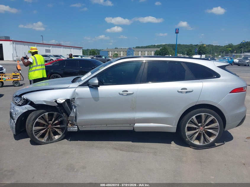 2018 Jaguar F-Pace S VIN: SADCM2FV5JA298769 Lot: 45520310