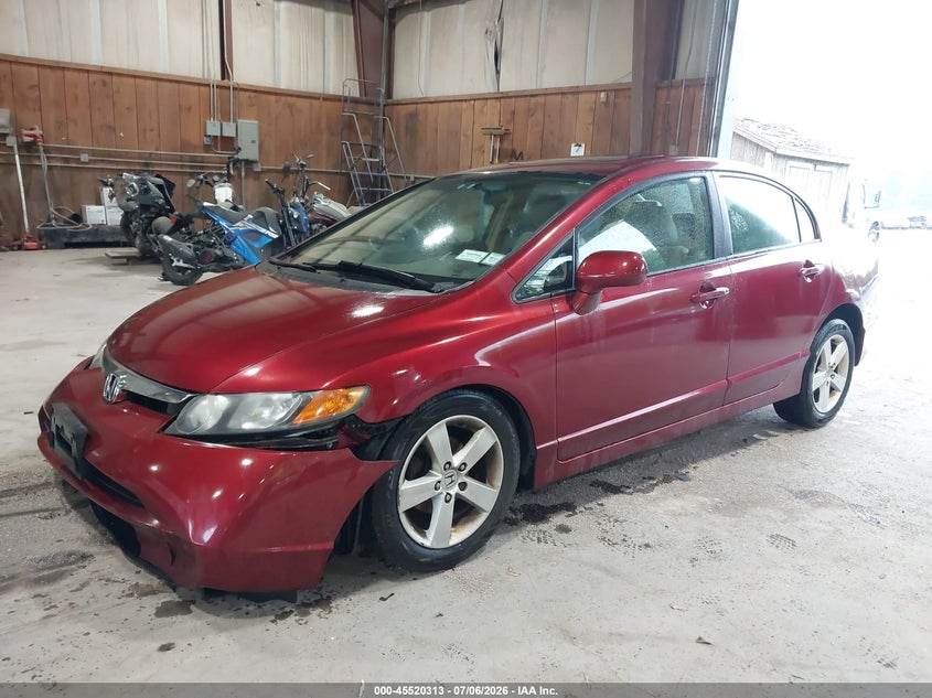 2007 Honda Civic Ex 1HGFA16827L082575 photo 1