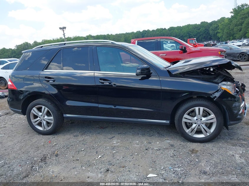 2013 Mercedes-Benz Ml 350 4Matic VIN: 4JGDA5HB6DA235855 Lot: 45520315
