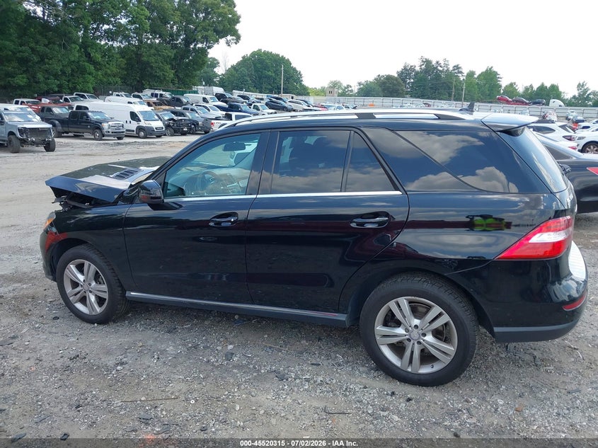 2013 Mercedes-Benz Ml 350 4Matic VIN: 4JGDA5HB6DA235855 Lot: 45520315