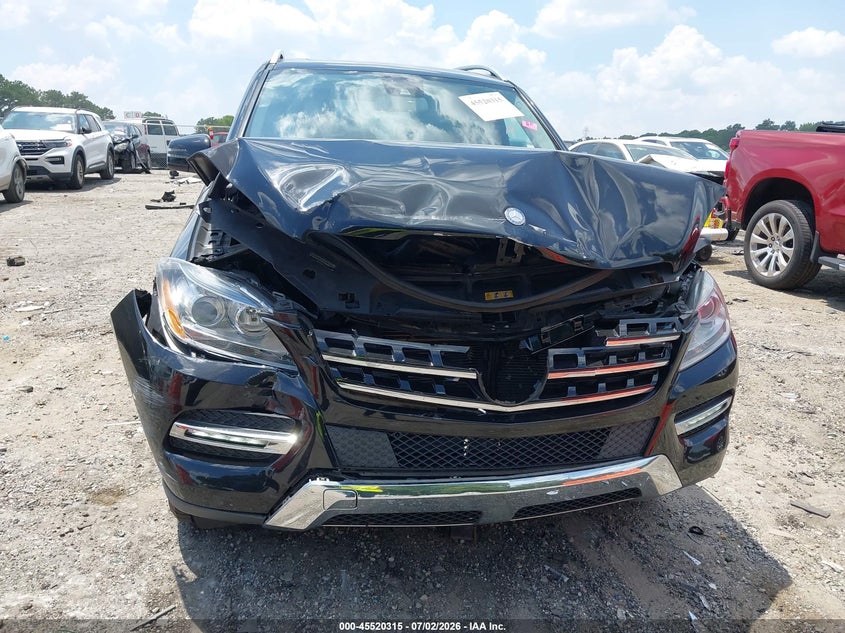 2013 Mercedes-Benz Ml 350 4Matic VIN: 4JGDA5HB6DA235855 Lot: 45520315