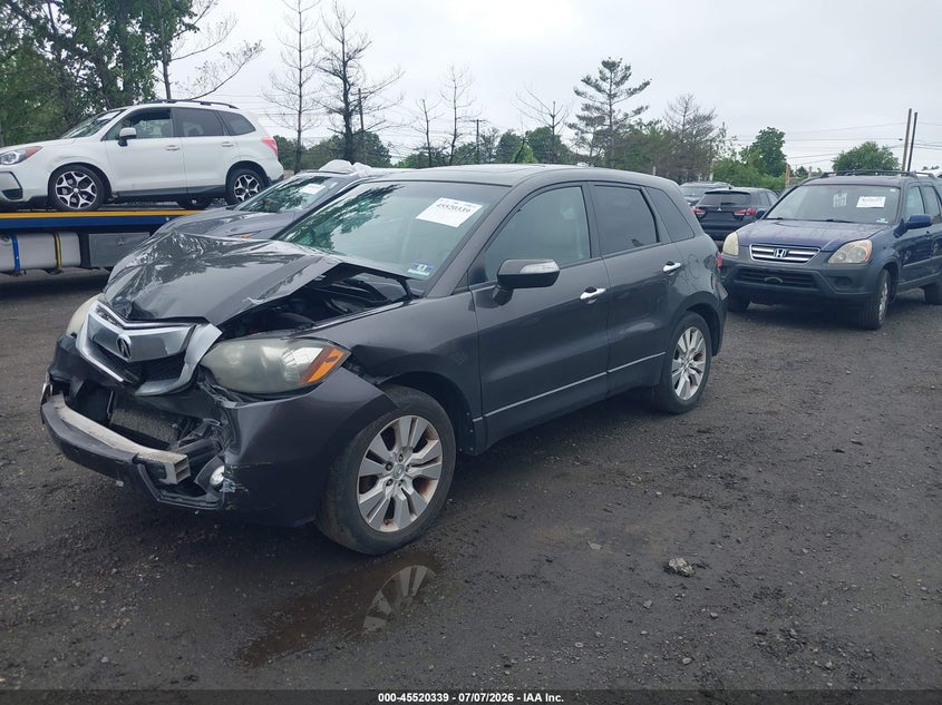 2010 Acura RDX, Удар спереду, IAAI, VIN 5J8TB1H20AA000385 — фото 2