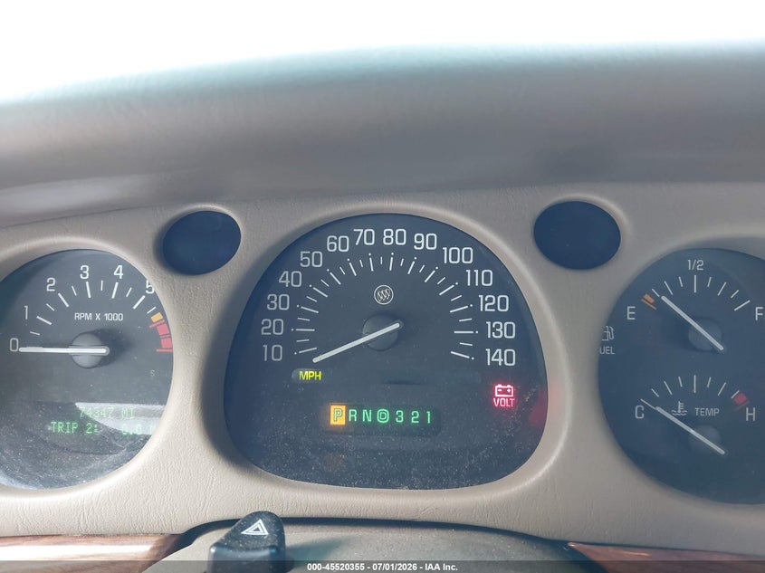 2003 Buick Lesabre Custom VIN: 1G4HP52K43U138482 Lot: 45520355