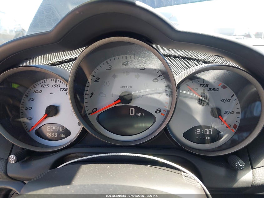 2007 Porsche Cayman S VIN: WP0AB29837U782543 Lot: 45520384