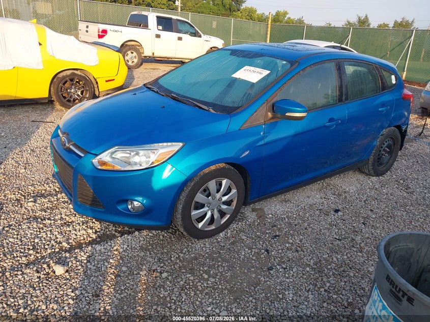 Vin: 1fahp3k25cl264855, lot: 46018612, ford focus se 20122