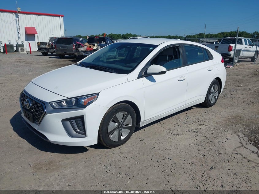 Vin: kmhc65lc7mu245693, lot: 46018619, hyundai ioniq hybrid blue 20212