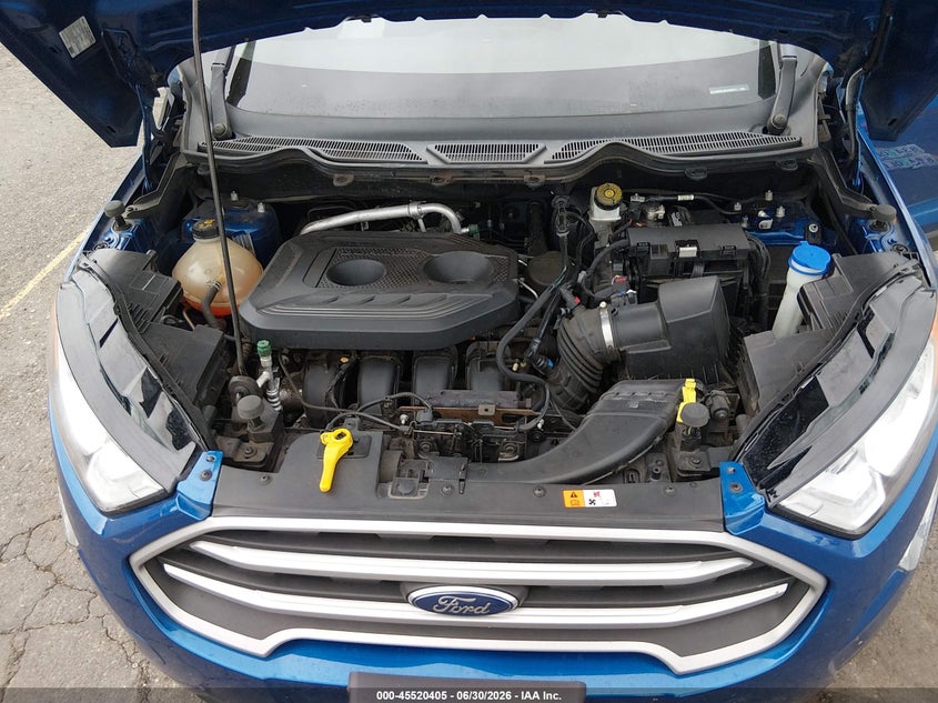 2022 Ford Ecosport Se VIN: MAJ6S3GL3NC462070 Lot: 45520405