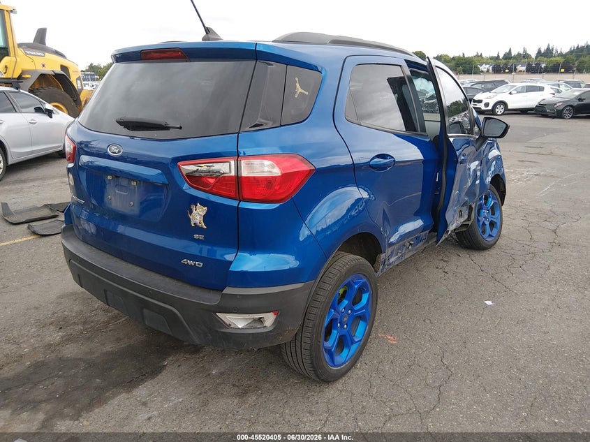 2022 FORD ECOSPORT SPORT UTILITY VEHICLE 2.0L I-4 DI, DOHC, VVT, 166HP