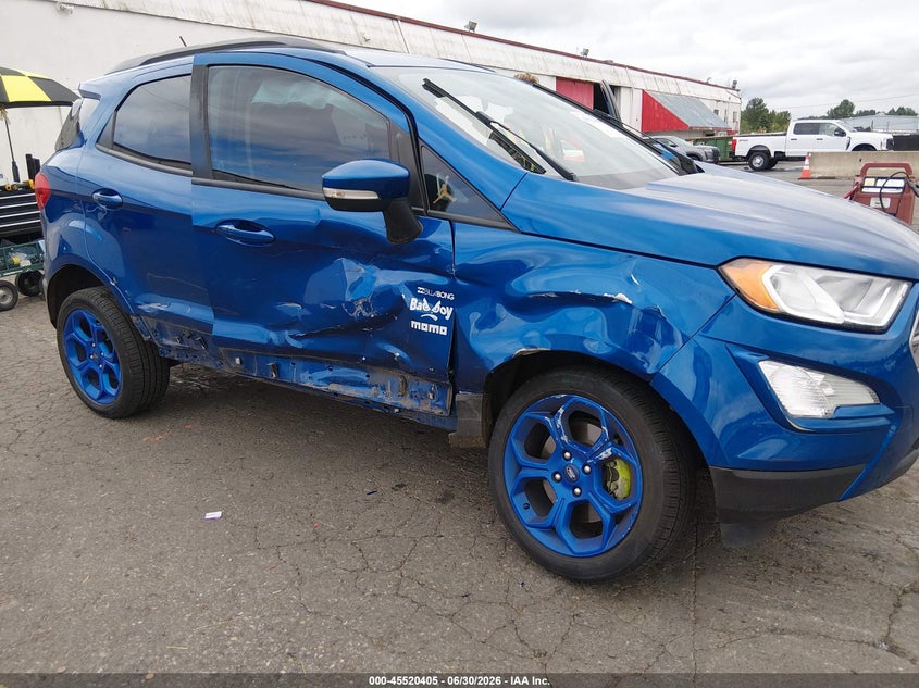 2022 Ford Ecosport Se VIN: MAJ6S3GL3NC462070 Lot: 45520405