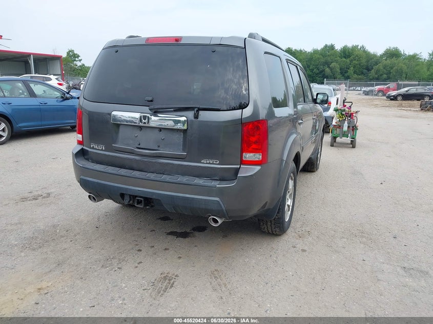 Vin: 5fnyf4h49bb045975, lot: 46018640, honda pilot ex 20114