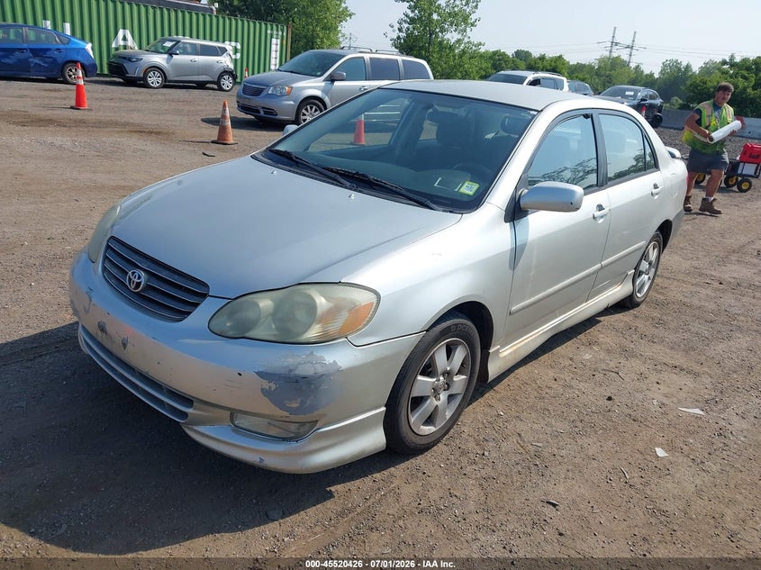 2003 Toyota Corolla, Обычный износ, IAAI, VIN 2T1BR32E23C014226 — фото 2